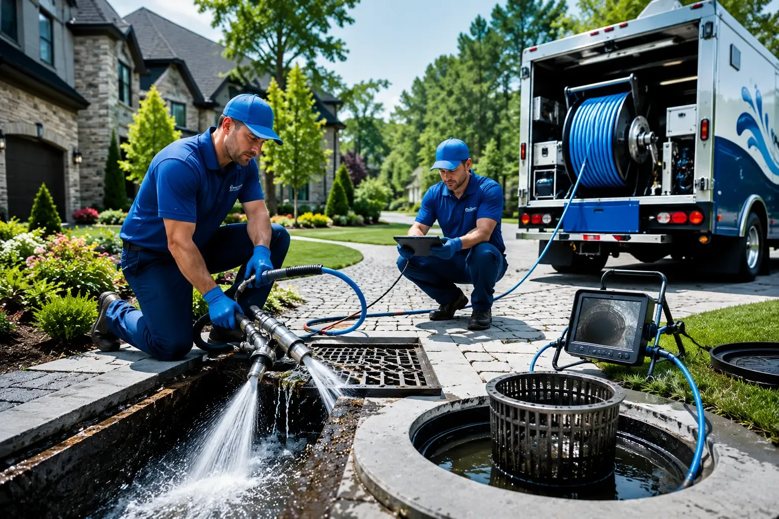 Local outdoor drain cleaning professionals in Mannsville, OK