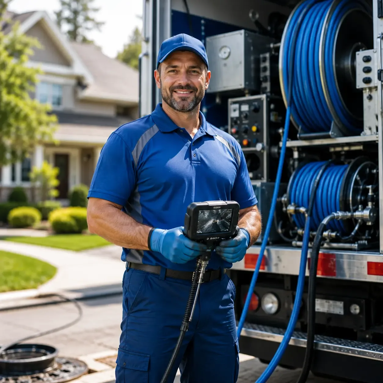 Local outdoor drain cleaning specialists in Mannsville, OK